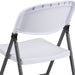 White Plastic Folding Chair