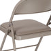 Gray Vinyl Folding Chair