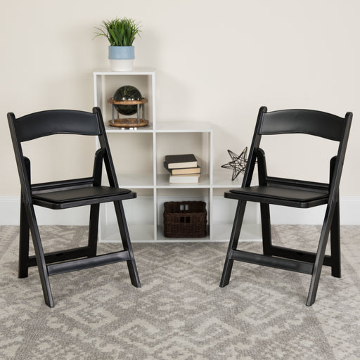 Folding Chair Black Resin