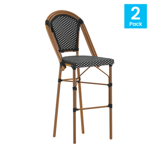 2PK Navy/White Paris Chair