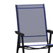 2PK NV/BK Folding Patio Chair