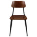 2 Pack Industrial Dining Chair