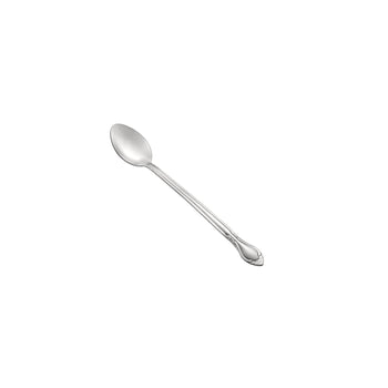 CAC China Elizabeth Iced Tea spoon Frost 18/0 Stainless Steel Heavy Weight 8 inch - 12 count