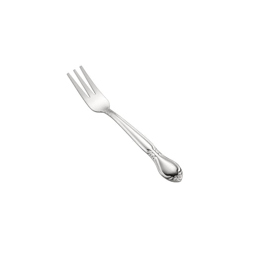 CAC China Elizabeth Oyster Fork Frost 18/0 Stainless Steel Heavy Weight 6 inch - 12 count