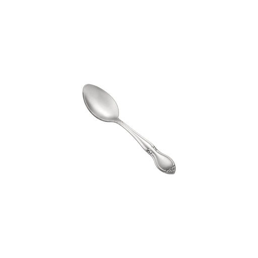 CAC China Elizabeth Demitasse Spoon Frost 18/0 Stainless Steel Heavy Weight 4 1/2 inch - 12 count