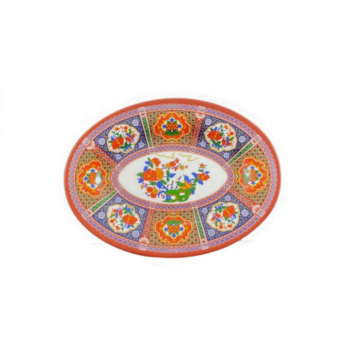 Thunder Group 2014TP 14" X 10" Platter, Peacock - Dozen