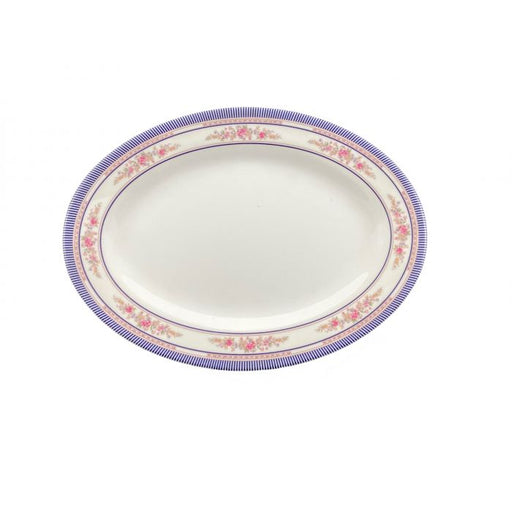 Thunder Group 2016AR 16" X 11 5/8" Platter, Rose - Dozen