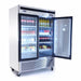 Atosa USA MCF8707 55-Inch Glass Two Door Merchandiser Upright Refrigerator