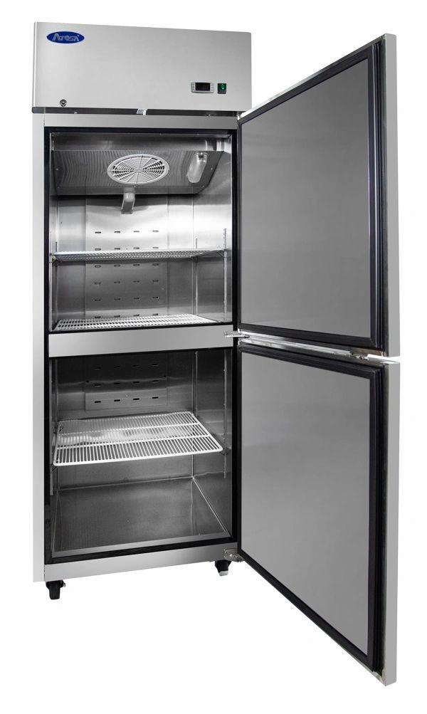 Atosa USA MBF8007GR 29-Inch One Split Door Upright Freezer