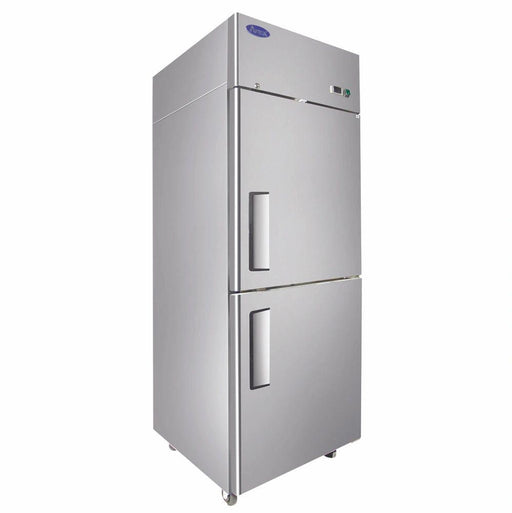 Atosa USA MBF8010GRL 29-Inch Two Half Door Refrigerator - Left Hinge 21.4 cu. ft.