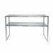 72-Inch Stainless Steel Sandwich Prep Table Over Shelf