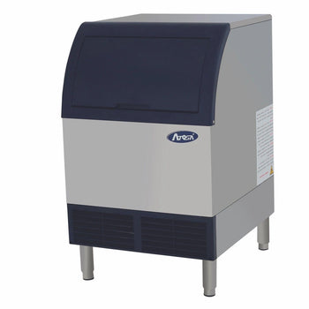 Atosa USA YR140-AP-161 142 lb Air-Cooled Self Contained Built in Storage Bin Cubed Ice Machine