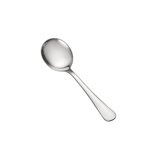 CAC China Continental Bouillon Spoon 18/0 Stainless Steel Heavy Weight 5 7/8 inch - 12 count