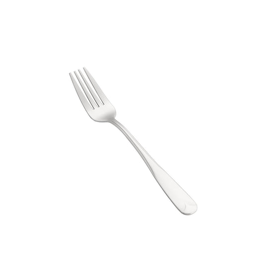 CAC China Iris Dinner Fork 18/0 Stainless Steel Heavy Weight 7-5/8 inch - 12 count