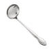 CAC China Louvre Ladle 18/0 Stainless Steel Extra Heavy Weight 4oz 11-1/2 inch - 12 count