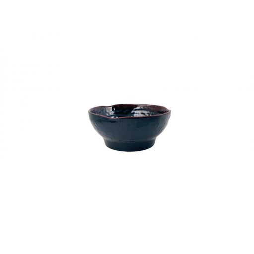 Thunder Group 3707TM 23 oz, 6 1/2" Wave Soup Bowl, Tenmoku - Dozen