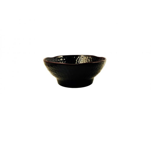 Thunder Group 3708TM 38.5 oz, 8" Wave Soup Bowl, Tenmoku - Dozen