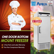 Atosa USA MBF8501 27-Inch One Door Upright Freezer - Energy Star Rated