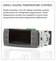 Atosa USA MCF8728GR Three Door Glass Merchandiser Freezer