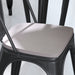 4PK Gray Poly Chair Seats