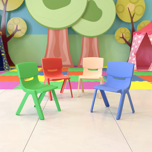 Assorted Plastic Stack Chairs