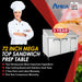 Atosa MSF8308 72-Inch Mega Top Sandwich Prep Table