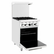 Atosa USA ATO-4B 24-Inch Four Burner Natural Gas Restaurant Range