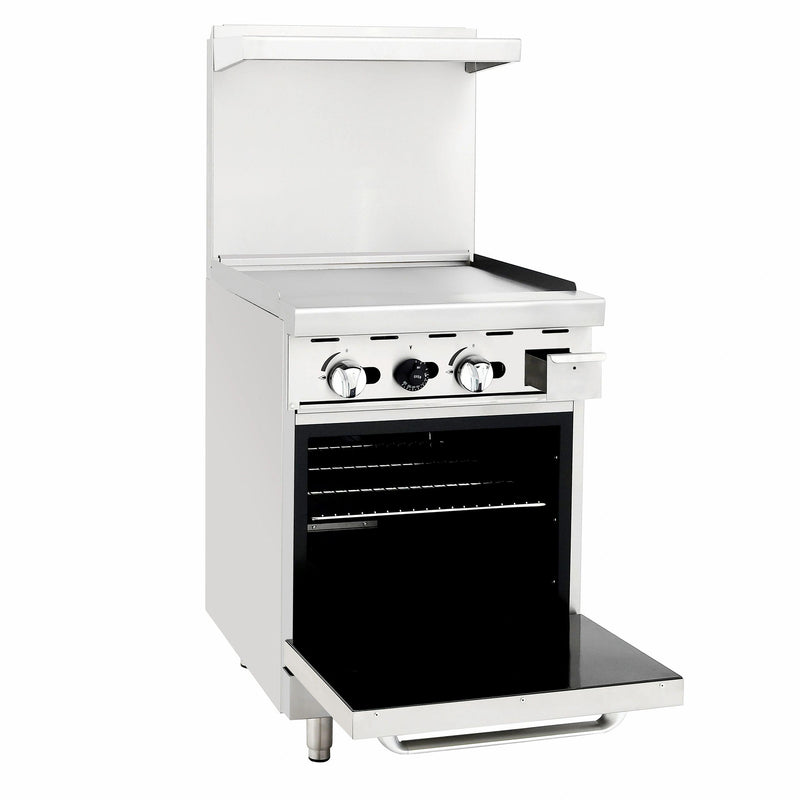 Atosa USA AGR-24G 24-Inch Griddle Propane Restaurant Range