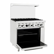 Atosa USA ATO-6B 36-Inch Six Burner Natural Gas Restaurant Range