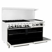 Atosa USA AGR-6B24GR-LP Six Burner 24-Inch Griddle Propane Gas Range