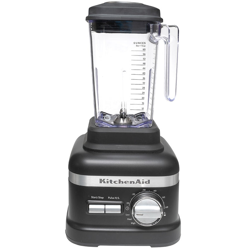 KitchenAid KSBC1B0BM Commercial NSF Bar Blender with Adjustable Timer - Matte Black