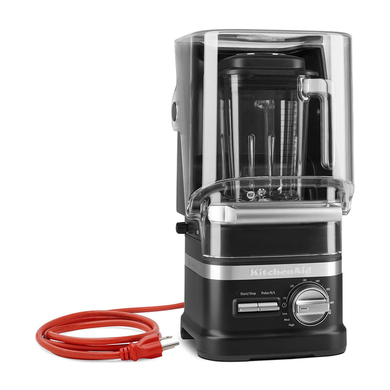 KitchenAid KSBC1B2BM Commercial NSF Blender with Sound Enclosure - Matte Black