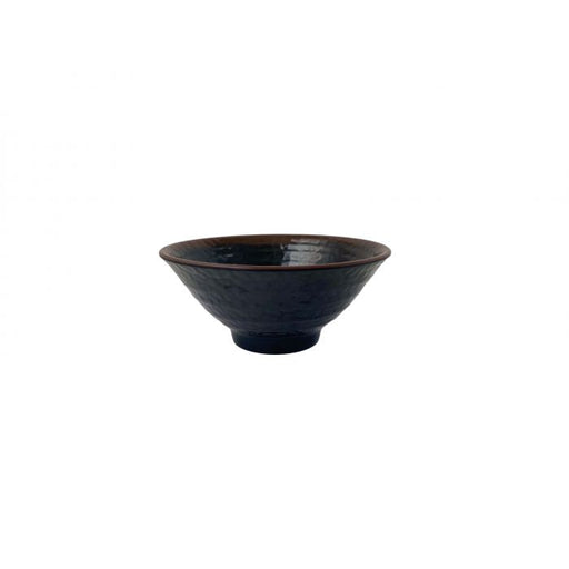 Thunder Group 5707TM 30 oz, 7 1/2" Soup Bowl, Tenmoku - Dozen