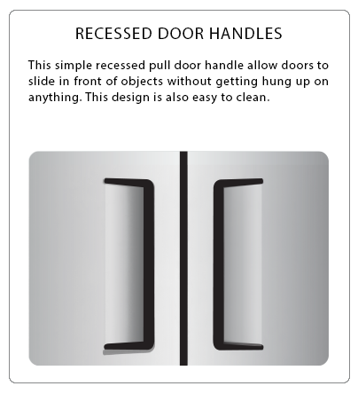 Atosa USA MBF8007GRL 29-Inch Two Half Door Freezer - Left Hinge 21.4 cu. ft.