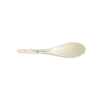 Thunder Group 7005BB 1 1/2 oz, 8 1/4" X 2 3/4" Rice Ladle, Blue Bamboo - Dozen