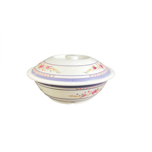 Thunder Group 8010AR 75 oz, 10" Serving Bowl with Lid, Rose