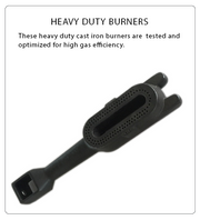 Atosa USA ATFS-75 Heavy Duty 75 LB Stainless Steel Deep Fryer - Natural Gas