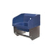 BK Resources APHS-W1410-SSBKK ION™ Blue Antimicrobial Hand Sink w/Knee, Side Splashes, 1 Hole