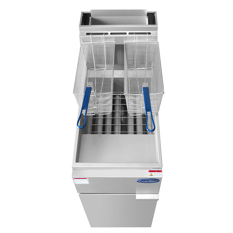 Atosa ATFS-35E Energy Star Rated Natural Gas Deep Fryer