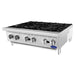 Atosa USA ATHP-36-6 Heavy Duty Stainless Steel 36-Inch Six Burner Hotplate - Natural Gas