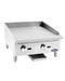 Atosa USA ATMG-24 Heavy Duty Stainless Steel 24-Inch Manual Griddle - Propane