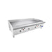 Atosa USA ATMG-48 Heavy Duty Stainless Steel 48-Inch Manual Griddle - Propane