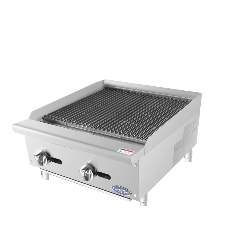 Atosa USA ATRC-24 Heavy Duty Stainless Steel 24-Inch Radiant Broiler - Natural Gas