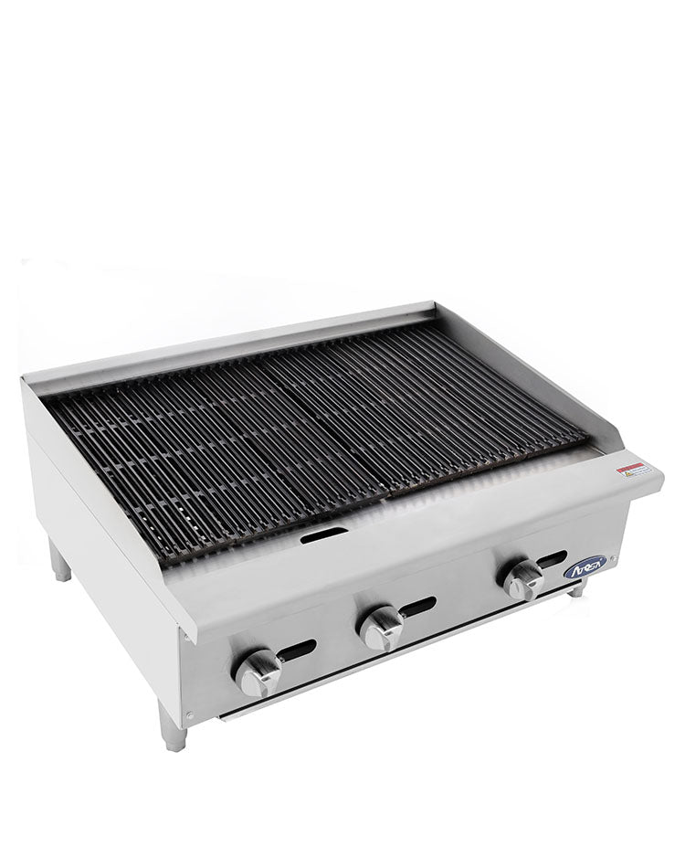 Atosa USA ATRC-36 Heavy Duty Stainless Steel 36-Inch Radiant Broiler - Propane