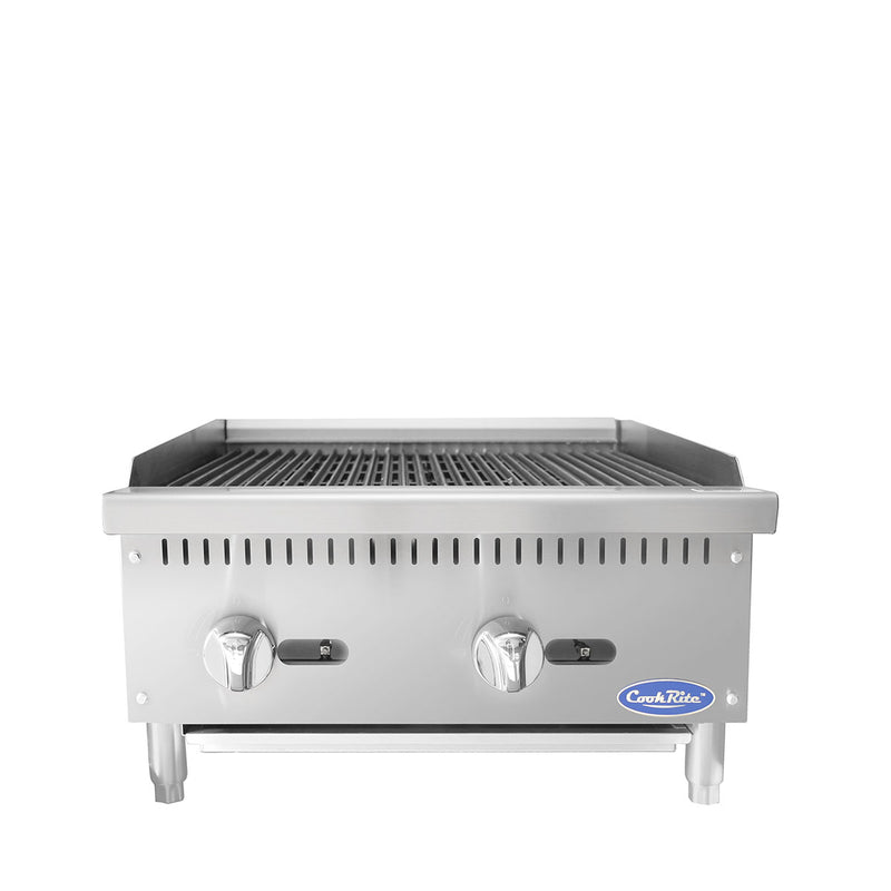 Atosa USA ATRC-24 Heavy Duty Stainless Steel 24-Inch Radiant Broiler - Propane