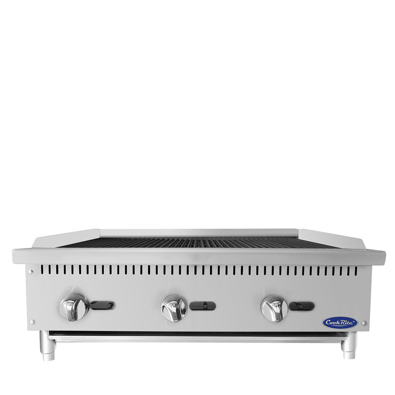Atosa USA ATRC-36 Heavy Duty Stainless Steel 36-Inch Radiant Broiler - Propane