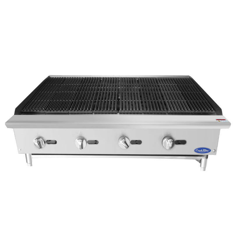 Atosa USA ATRC-48 Heavy Duty Stainless Steel 48-Inch Radiant Broiler - Propane