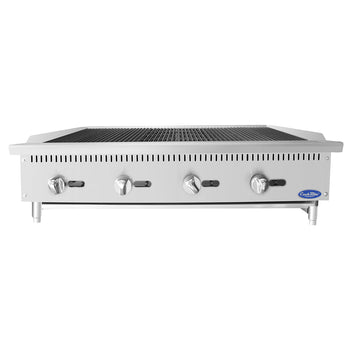 Atosa USA ATRC-48 Heavy Duty Stainless Steel 48-Inch Radiant Broiler - Natural Gas