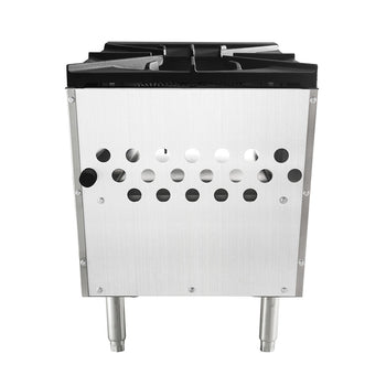 Atosa USA ATSP-18-1 Heavy Duty Stainless Steel 18-Inch Stock Pot Stove - Natural Gas