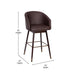 Brown LeatherSoft 30" Barstool